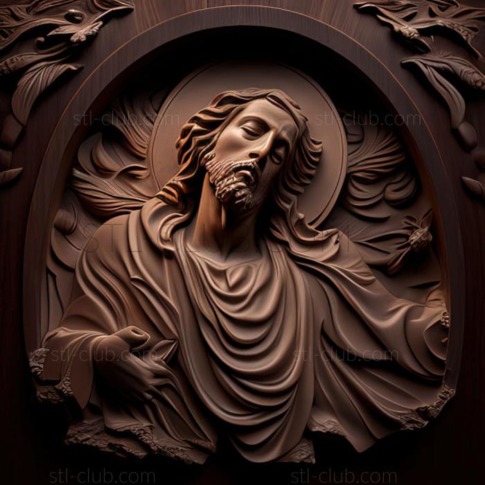 3D model st jesus (STL)